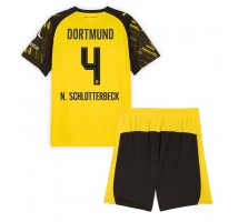 Borussia Dortmund Nico Schlotterbeck #4 Koszulka Podstawowa dzieci 2025-26 Krótki Rękaw (+ krótkie spodenki)